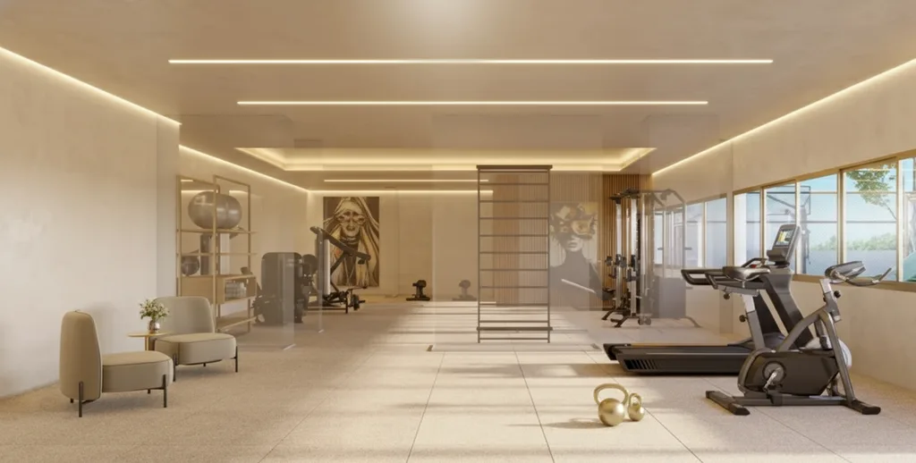 The New Residence Brooklin by Living: Fitness