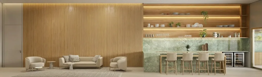 The New Residence Brooklin by Living: Espaço gourmet