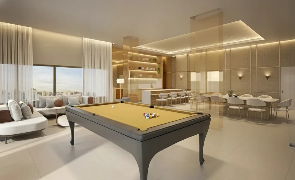 The New Residence Brooklin by Living: Sala de jogos