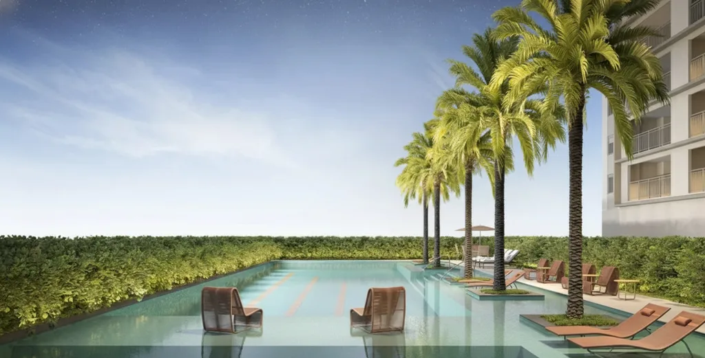 The New Residence Brooklin by Living: Piscina