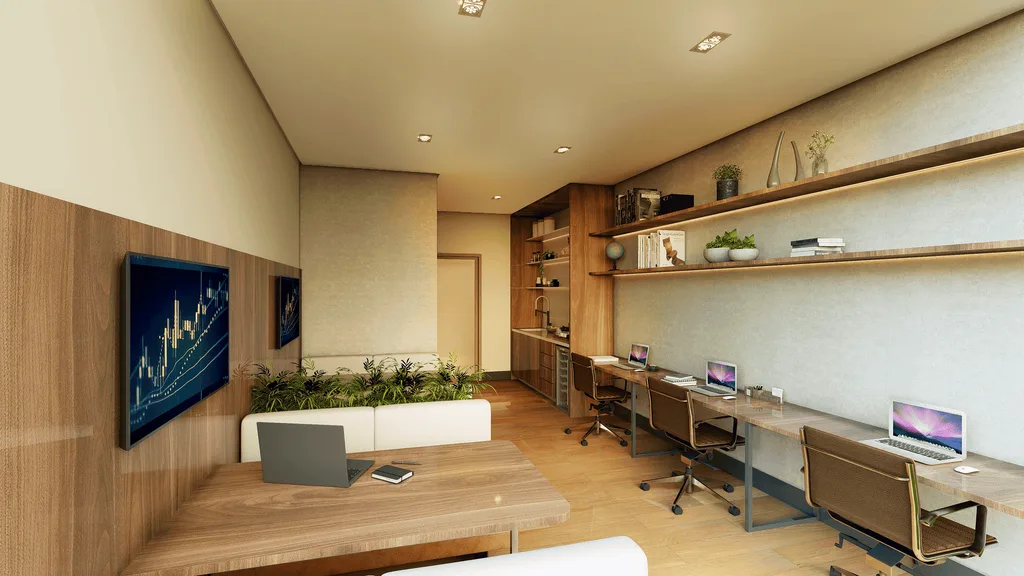 The View Ibirapuera Residences: Coworking