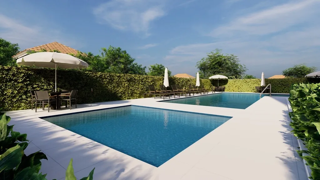 Thera Assunção: Piscina