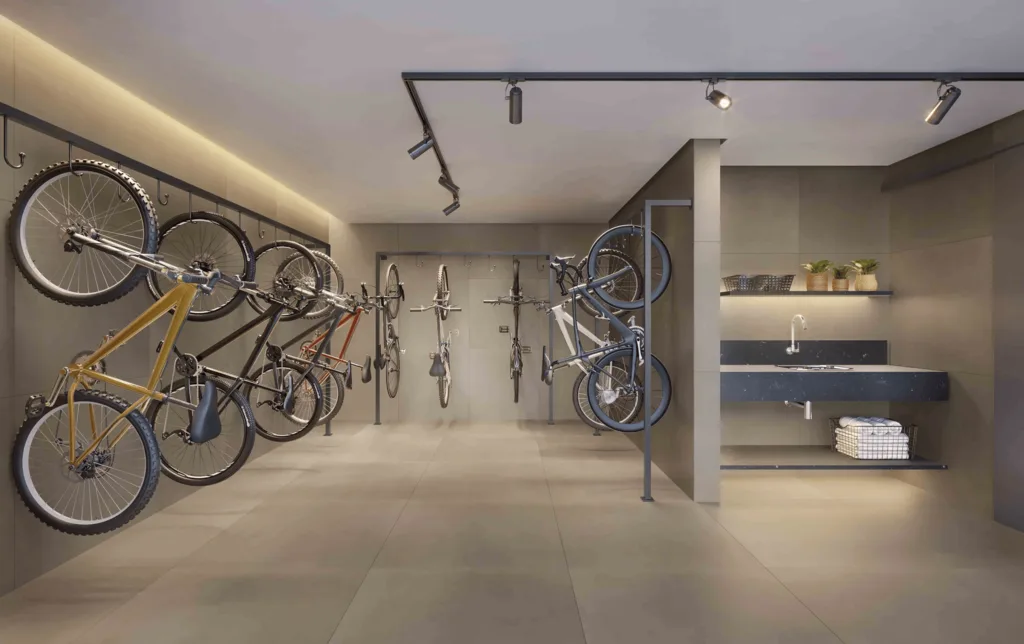 Tièl Vila Nova Conceição: Bicicletário