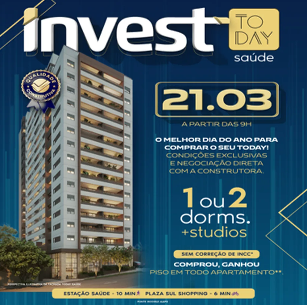 Today Saúde: Invest Today 21 03
