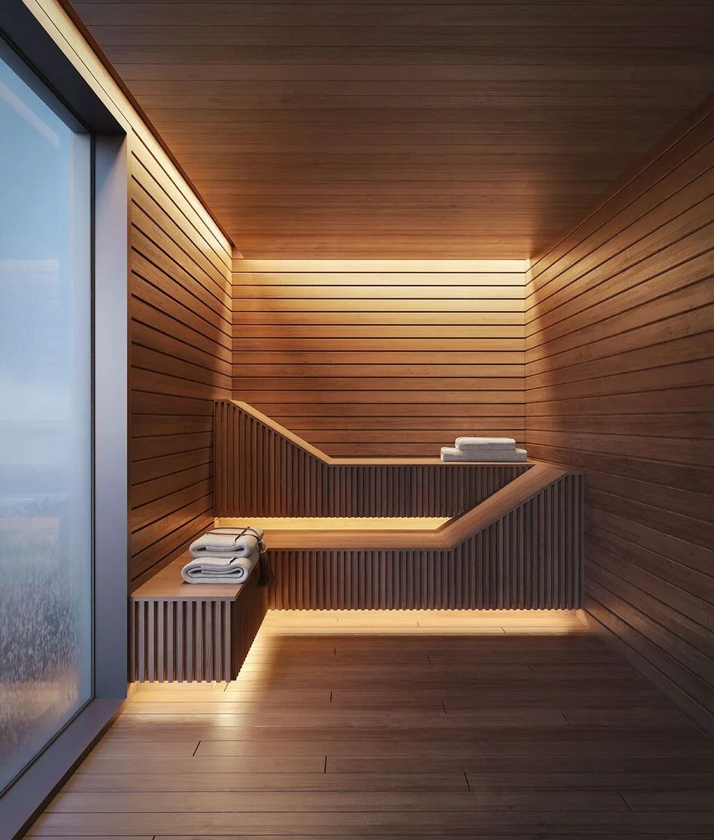 Tonino Lamborghini: Sauna