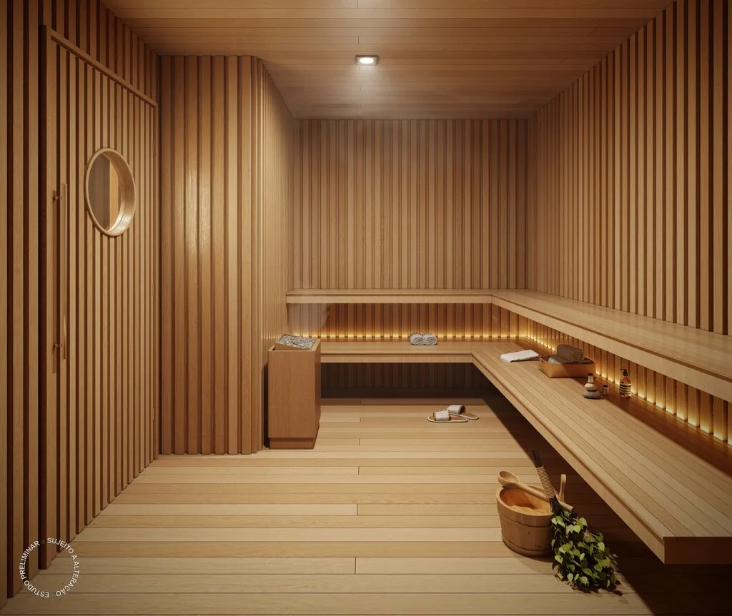 Tons Klabin: Sauna