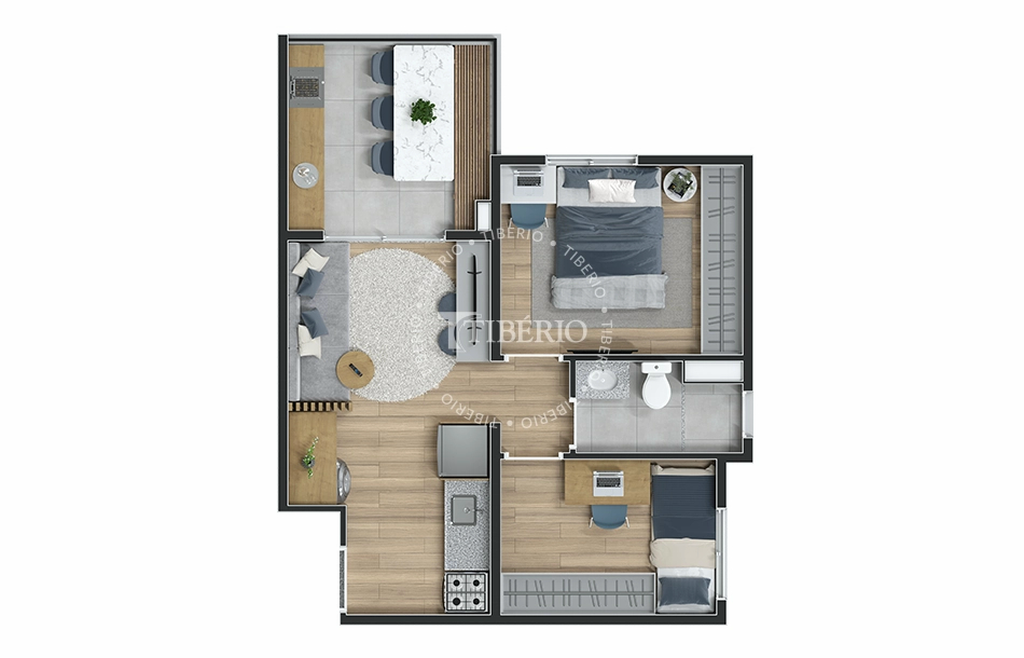 Top Mooca: 2 dorm 41m²