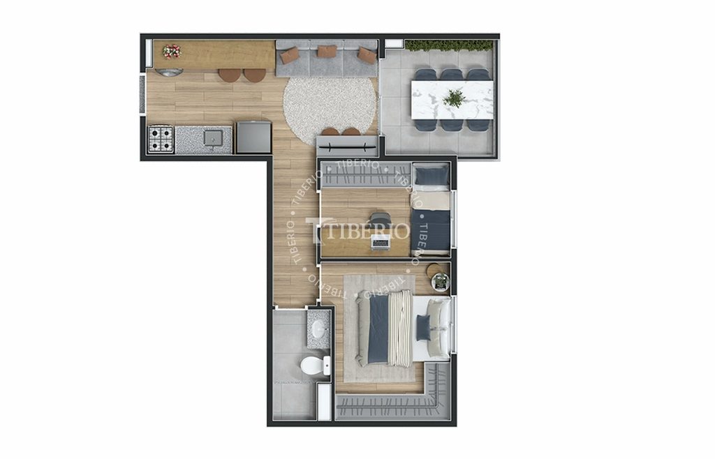 Top Mooca: 2 dorm 41m²