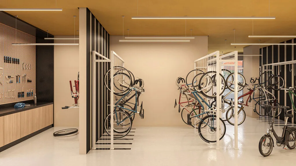 Triu 1722: Bicicletário
