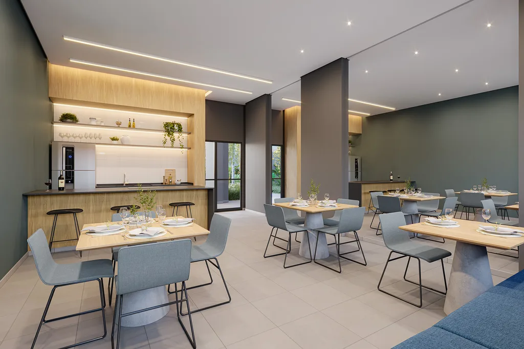 Uniko Vila Olímpia: Espaço gourmet