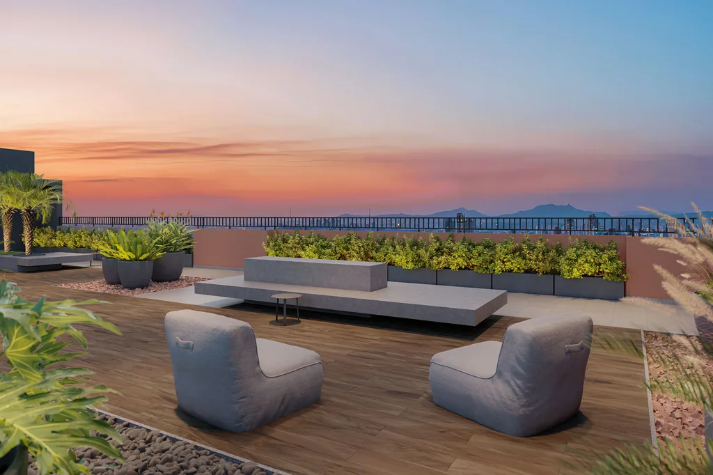 Uniko Vila Olímpia: Terraço