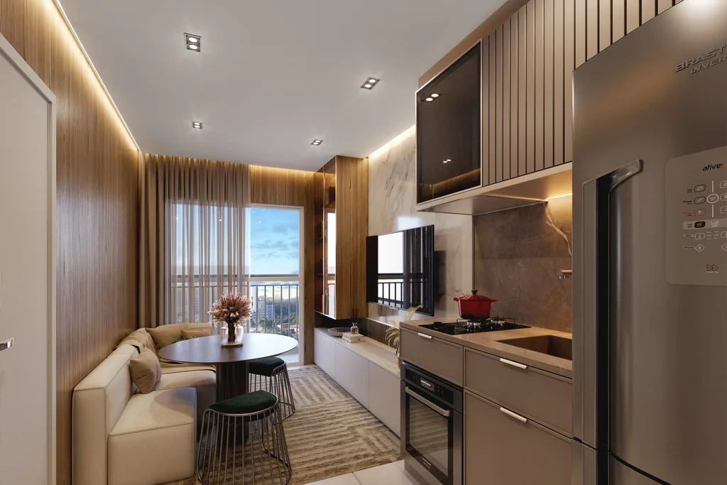 Unique Fit Vila Mariana: Living