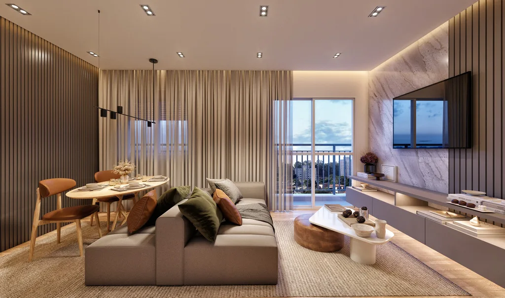 Unique Fit Vila Mariana: Living