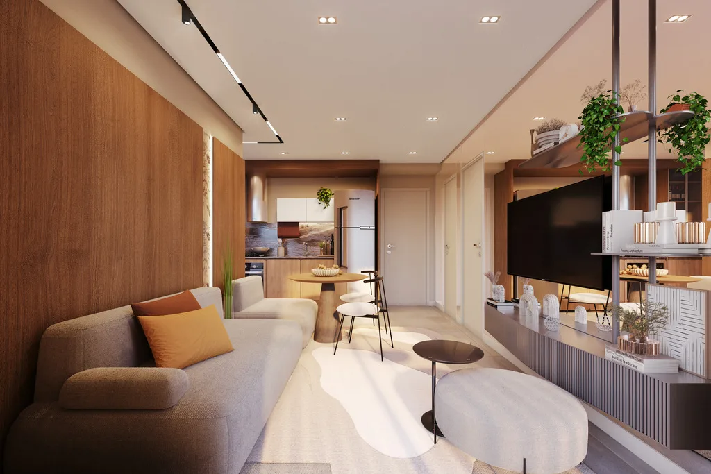 Unique Fit Vila Mariana: Living