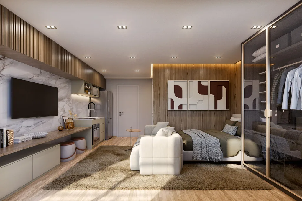 Unique Fit Vila Mariana: Living
