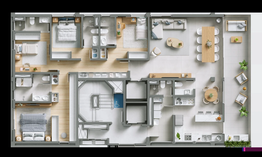 UnLimited Homes: 4 dorm 190m²