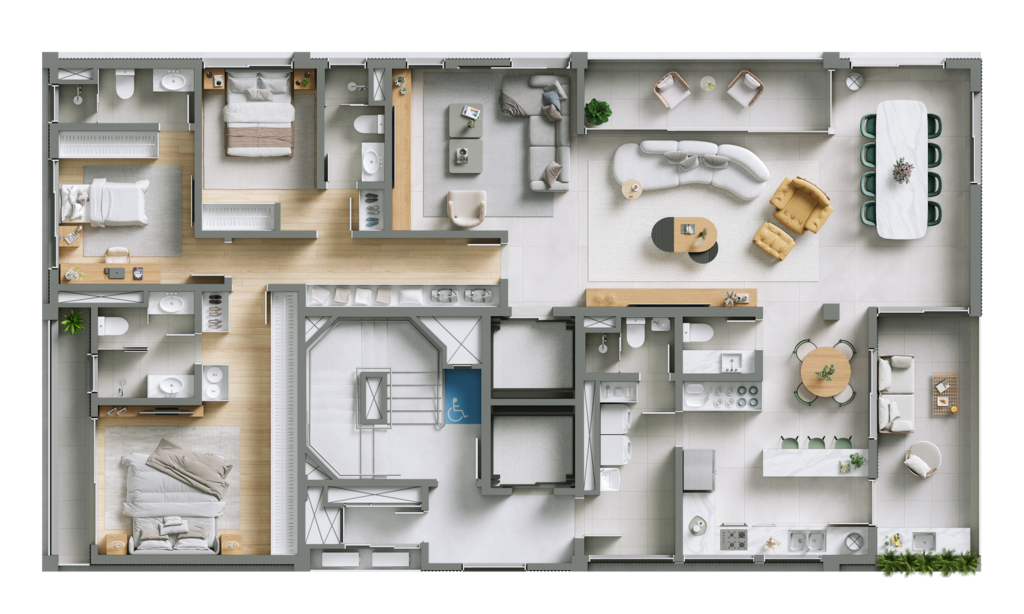 UnLimited Homes: 3 dorm 191,77,m² opção