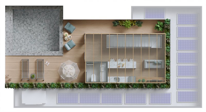 UnLimited Homes: 4 dorm 386m² triplex superior