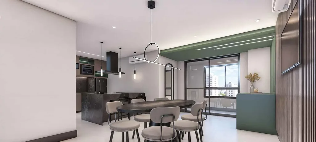 Urbany - Studios: Espaço gourmet