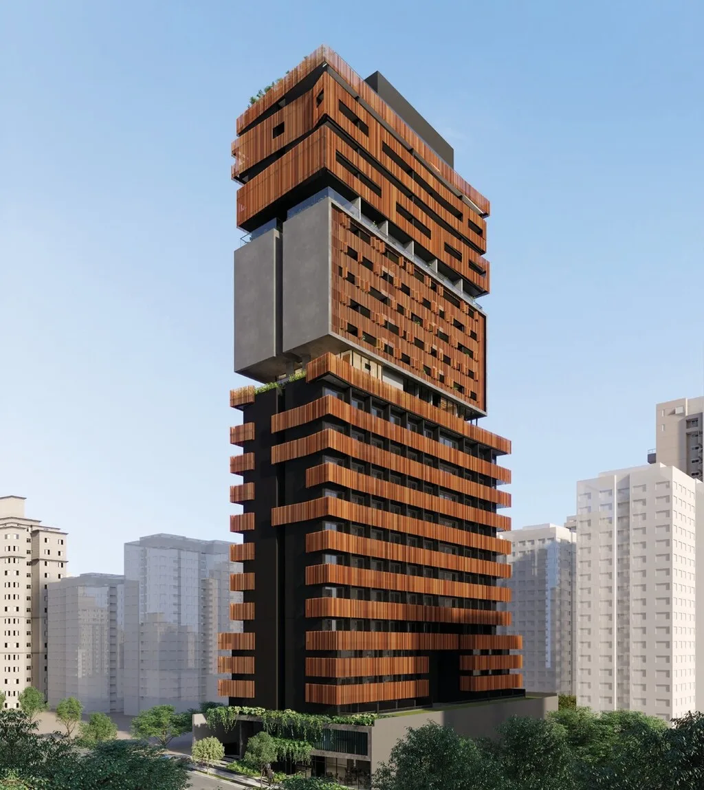 V3rso Jardins: Fachada
