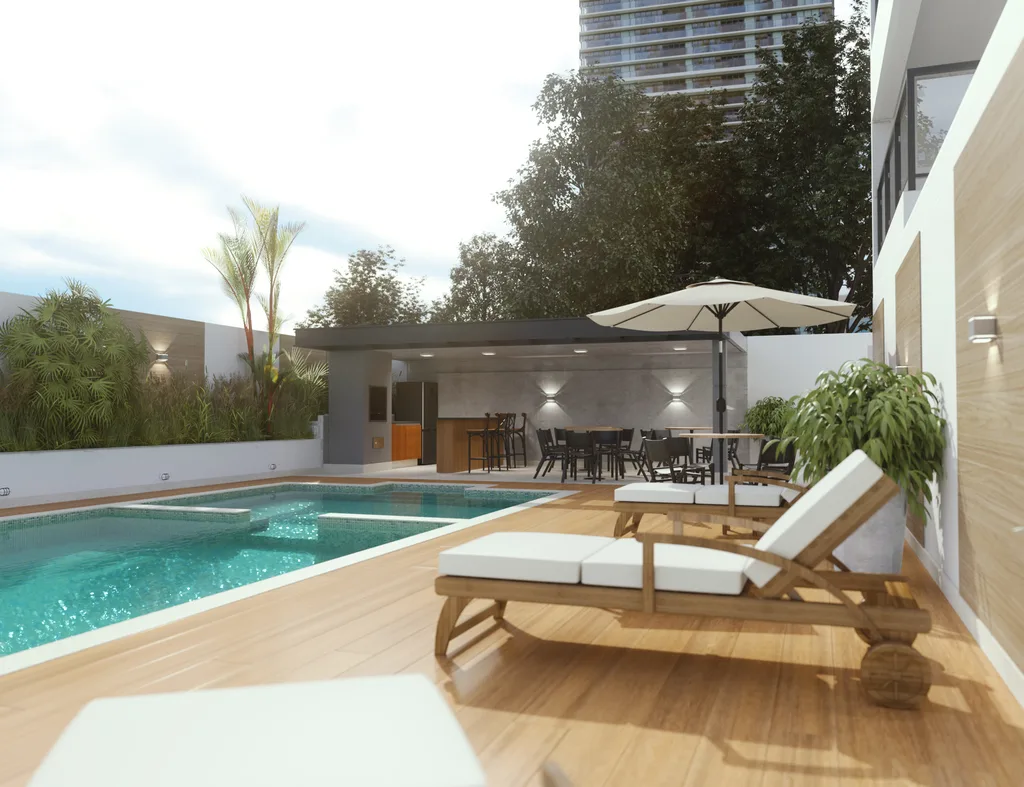 Vega Assunção: Piscina
