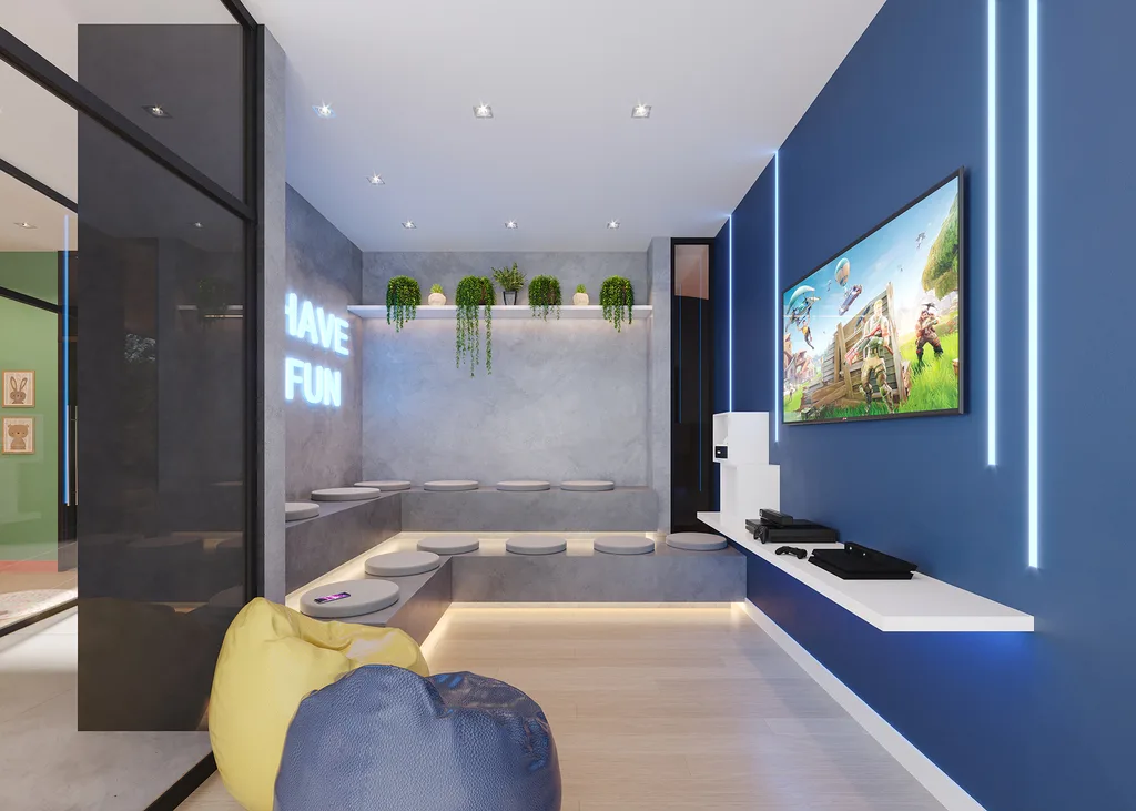 Vega Jardim: Sala de jogos