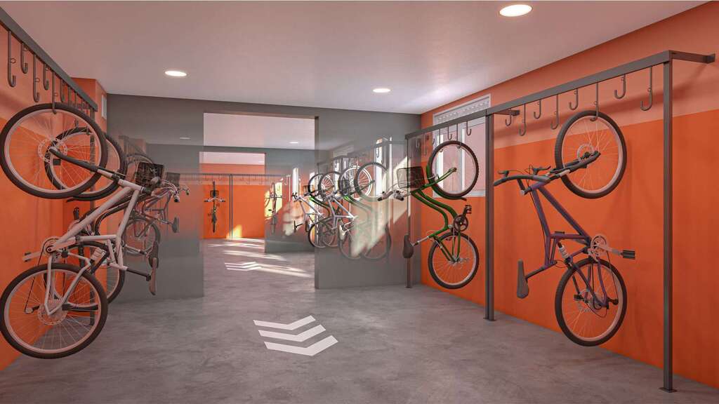 Vibra Estação Adolfo Pinheiro: Bicicletário