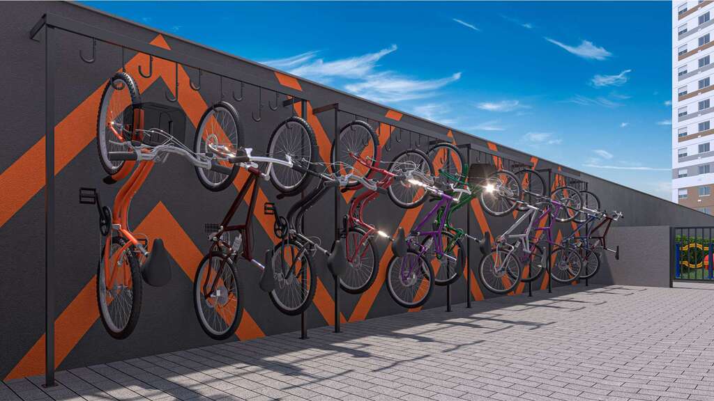 Vibra Estação Adolfo Pinheiro: Bicicletário