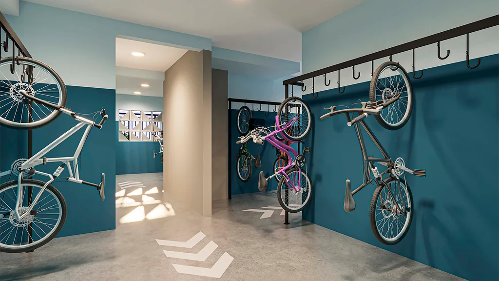 Vibra Estação Vila Prudente: Bicicletário