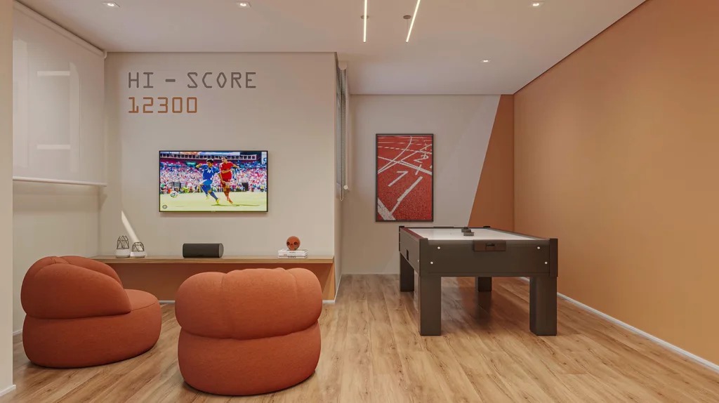 Vibra Nações Unidas: Sala de jogos