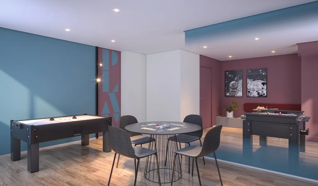 Vibra Paes de Barros: Sala de jogos