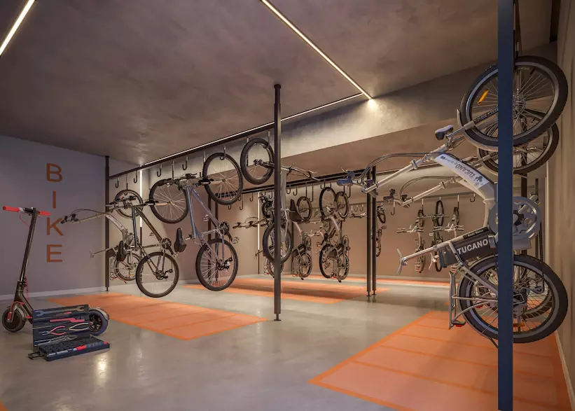 Viccino: Bicicletário