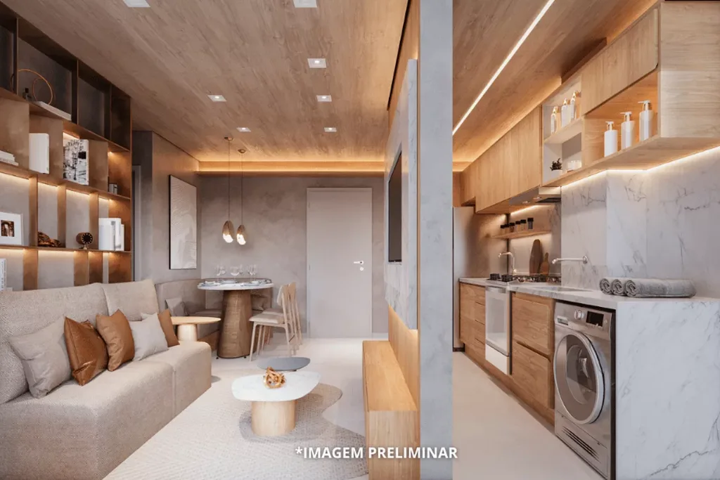 Vila Saúde Residencial Conx: Living