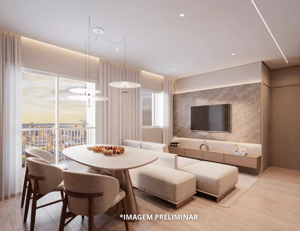 Vila Saúde Residencial Conx: Living