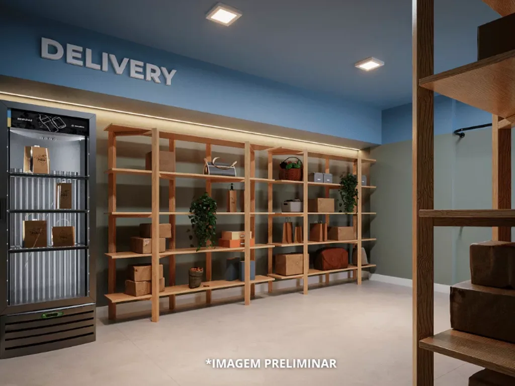 Vila Saúde Residencial Conx: Delivery