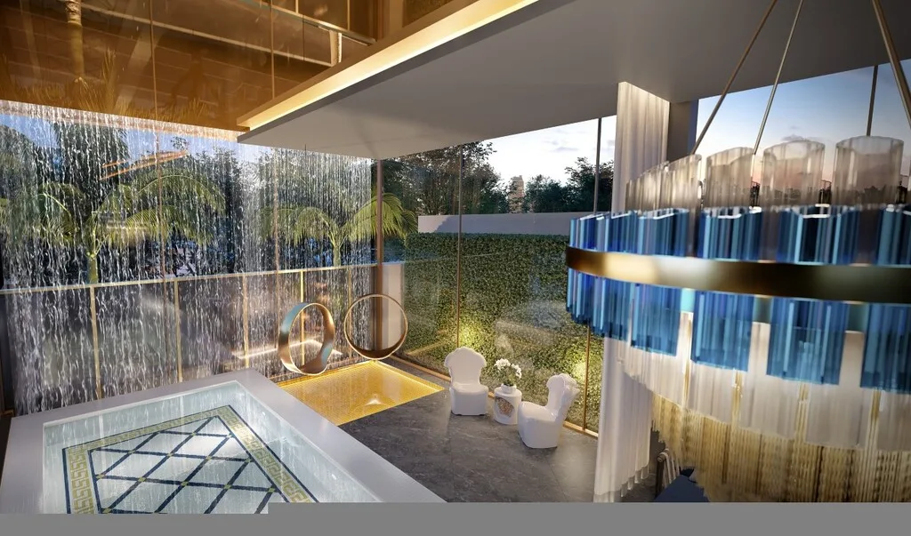 Villa Milano Lifestyle by Versace Home: Piscina coberta