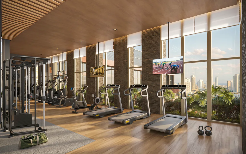 Vista Parque Ibirapuera: Fitness