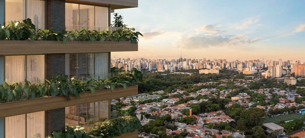 Vista Parque Ibirapuera: Voo de pássaro