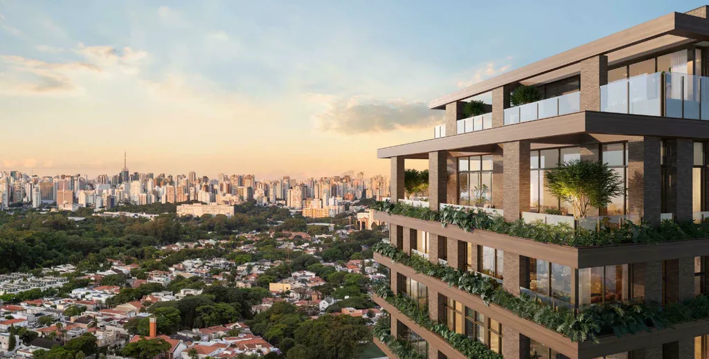 Vista Parque Ibirapuera: Voo de pássaro