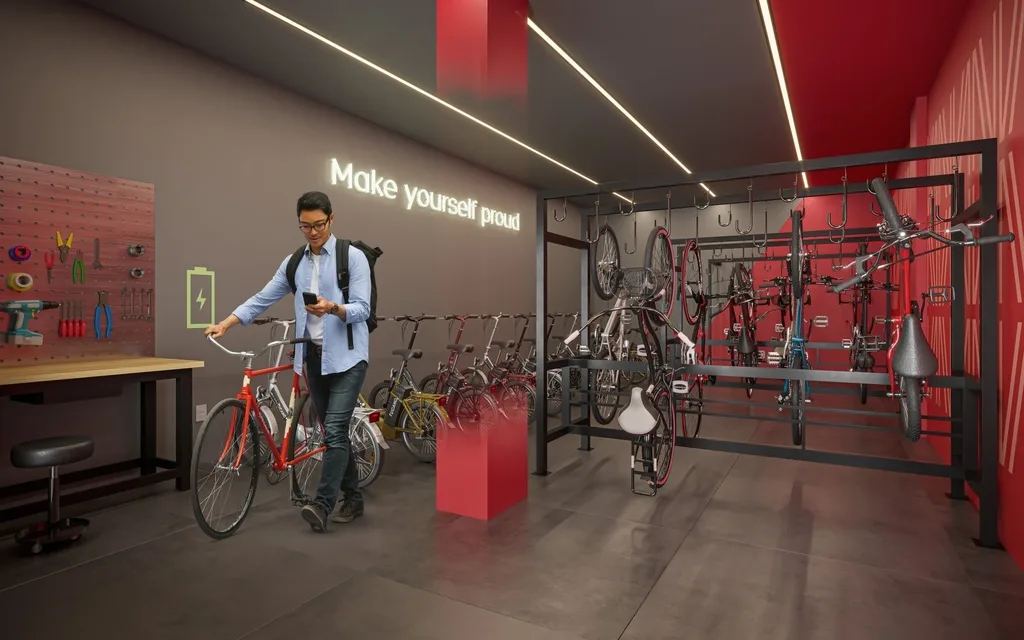 Vitacon Vila Olímpia: Bicicletário