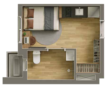 Vitacon Vila Olímpia: 1 dorm 18m² studio