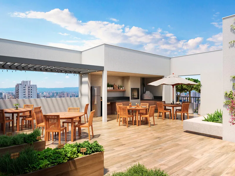 Viva Benx Klabin: Rooftop Gourmet