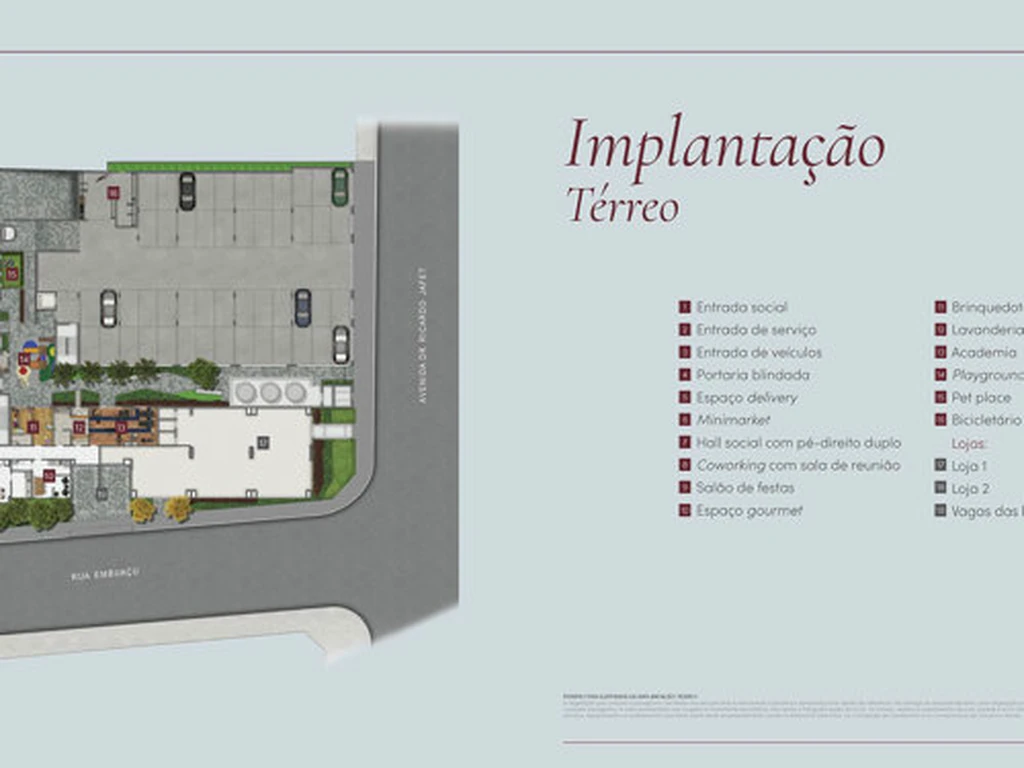 Planta do Viva Benx Klabin
