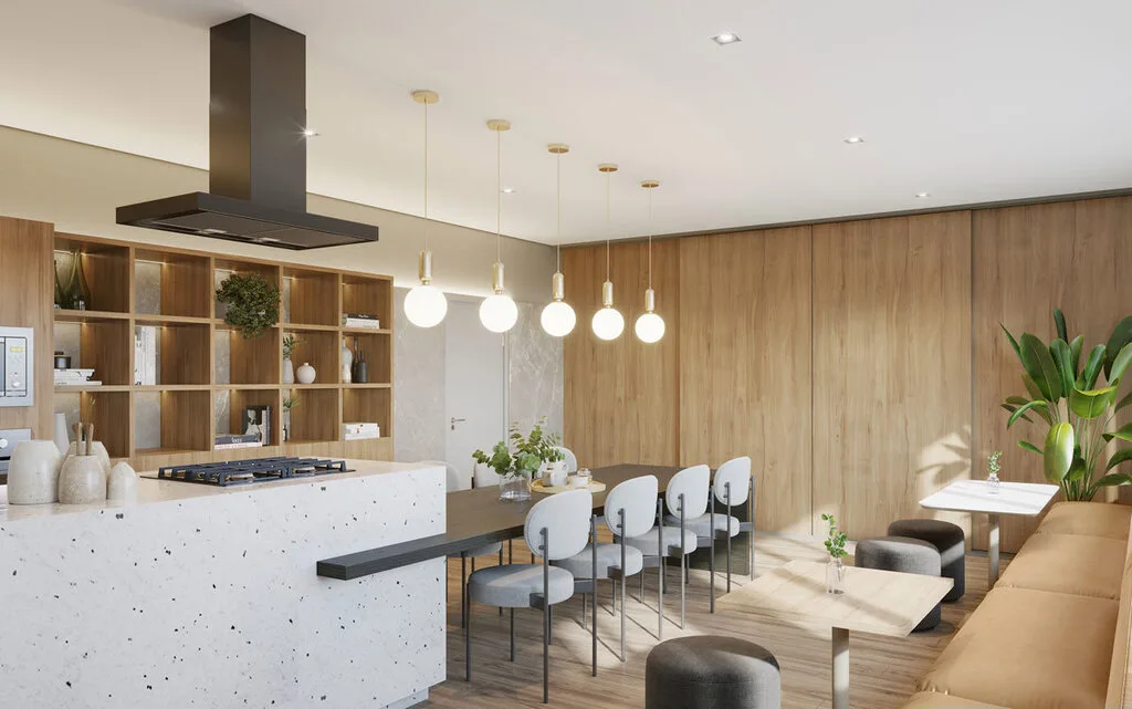 Viva Benx Star Campo Belo: Espaço gourmet