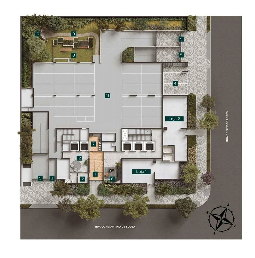 Viva Benx Star Campo Belo: Pavimento térreo