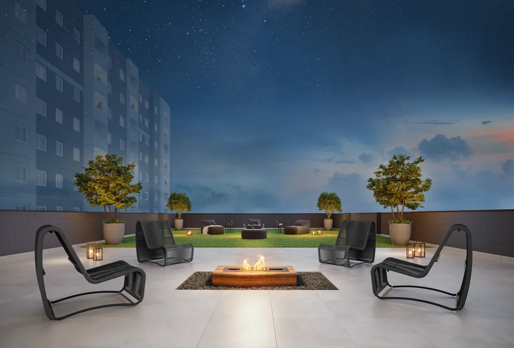 Vivaz Connection Adolfo Pinheiro: Fire place