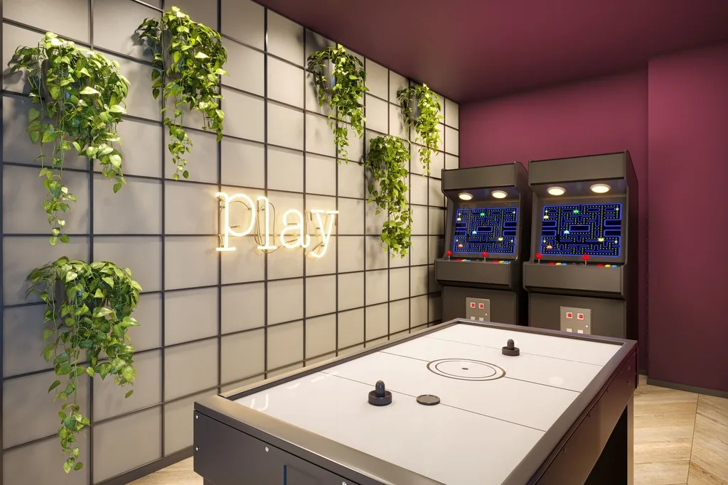 Vivaz Connection Mooca: Sala de jogos