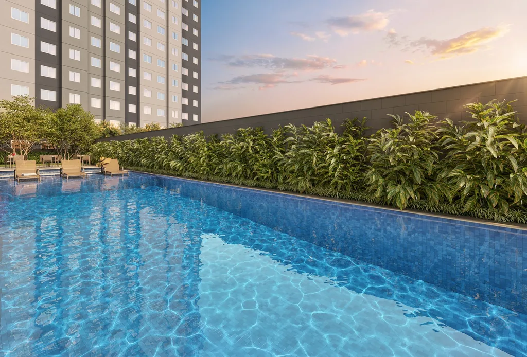 Vivaz Mooca: Piscina