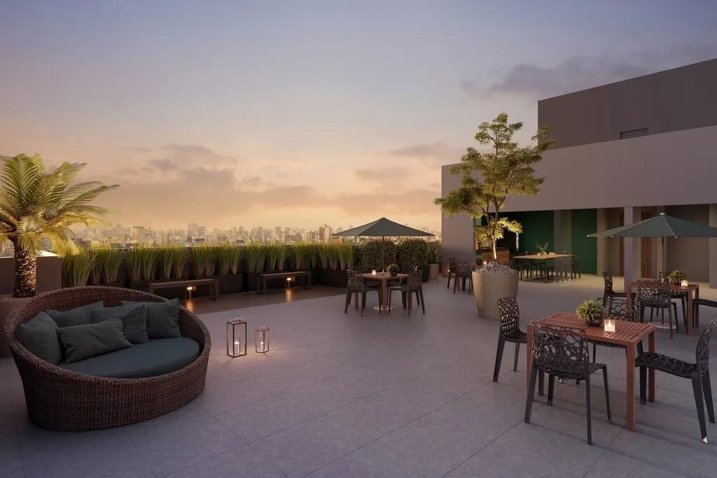 Vivaz Prime Vila Prudente: Terraço coletivo