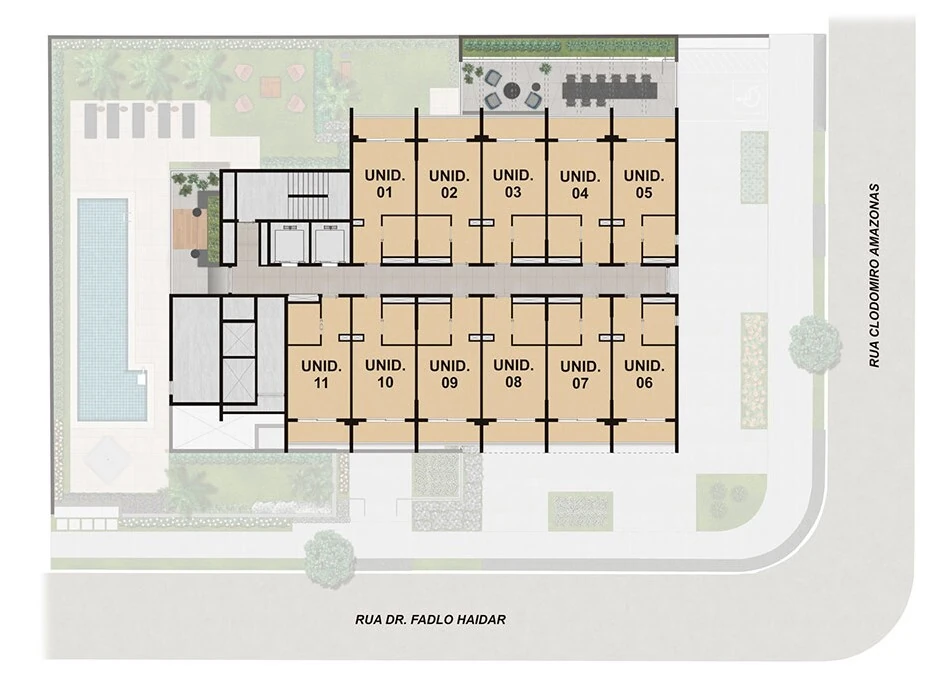 Planta do Voxx Itaim